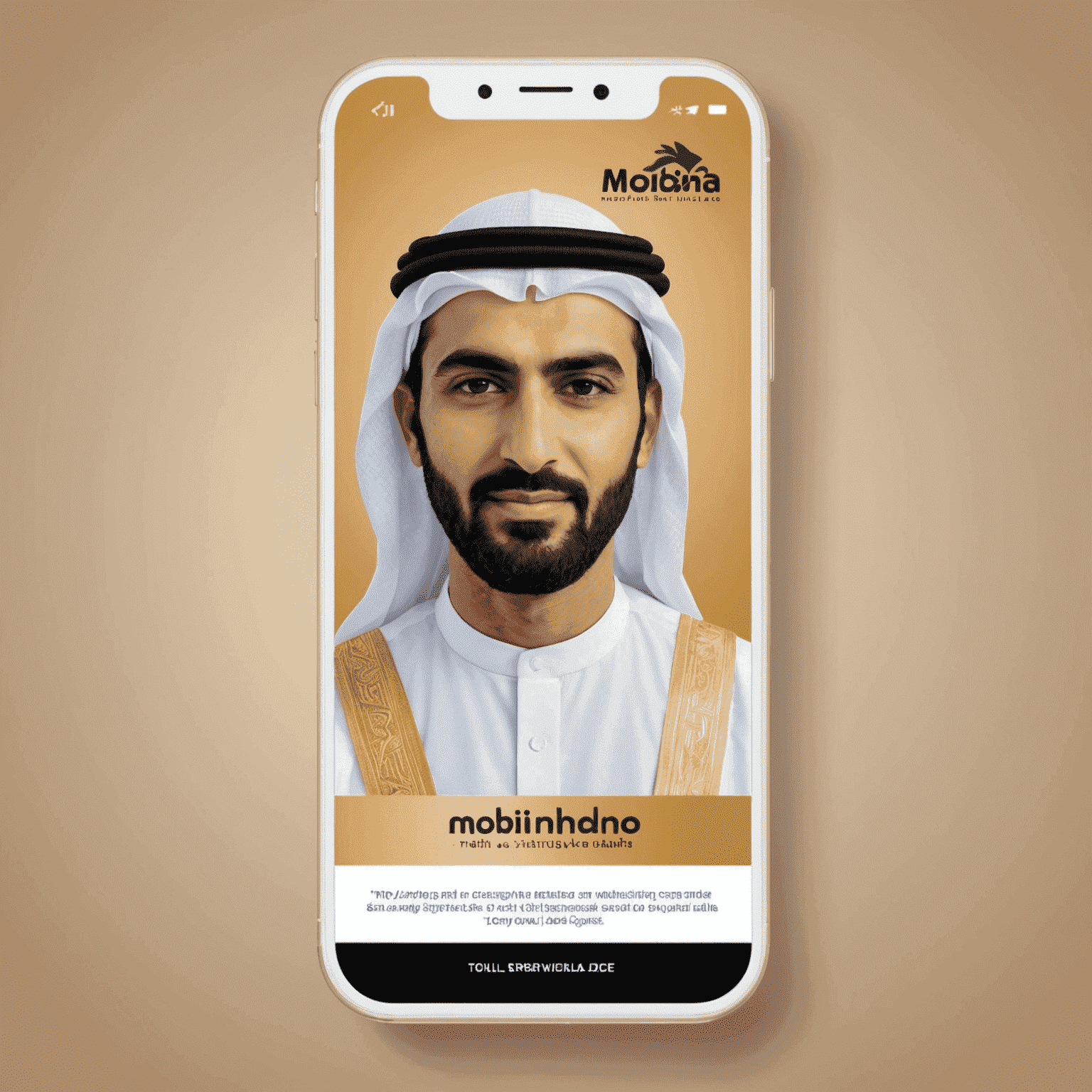 شعار موبيناهو - شركة حلول الجوال في الإمارات العربية المتحدة