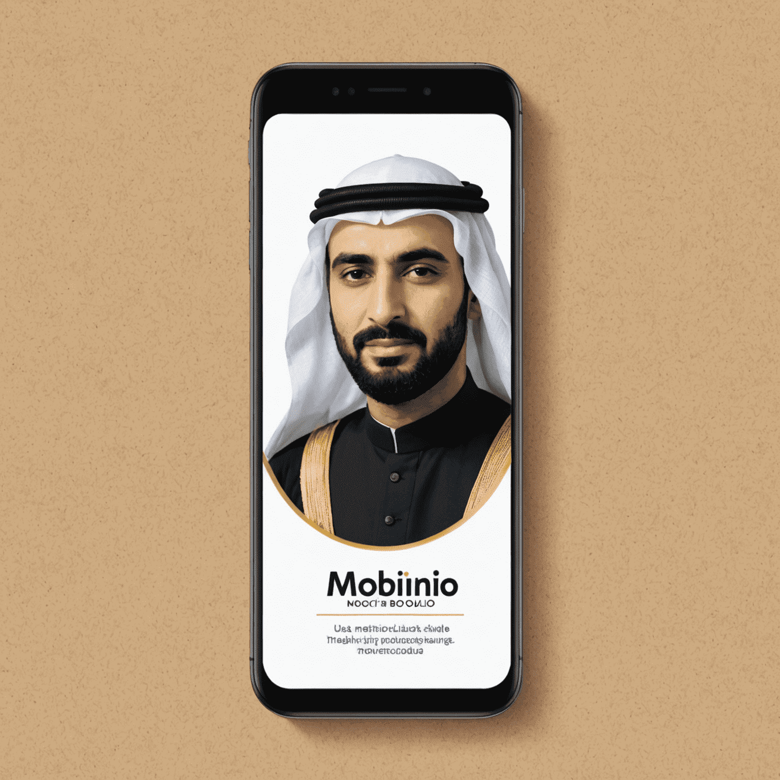 شعار موبيناهو - شركة حلول الجوال في الإمارات العربية المتحدة