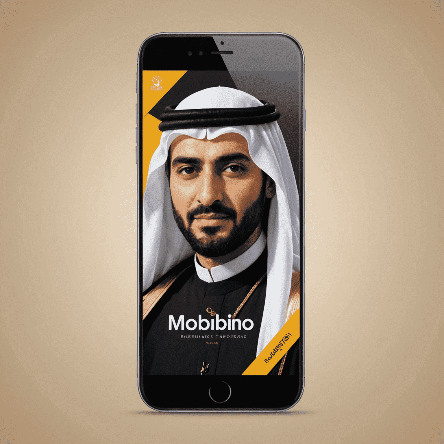 شعار موبيناهو - شركة حلول الجوال في الإمارات العربية المتحدة